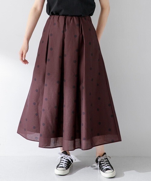 URBAN RESEARCH Sonny Label 『WEB限定』ドットタックスカート