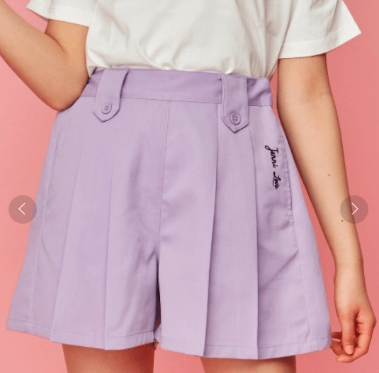JENNI love リネンライクタックキュロット