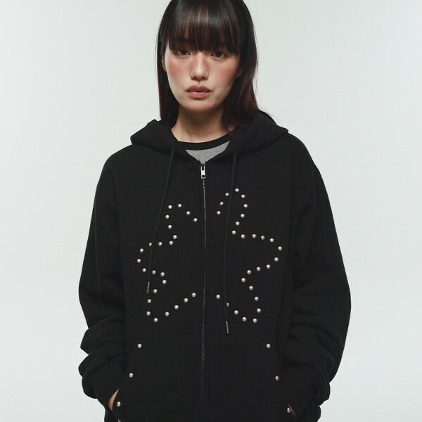ITZAVIBE ITZ スタースタッドフーディージップアップ