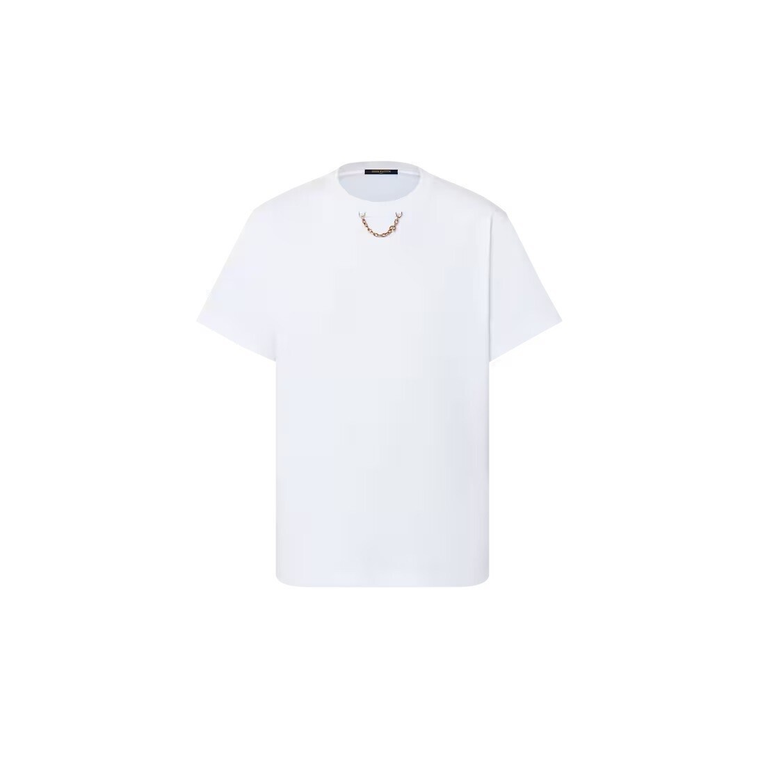 LOUIS VUITTON チェーンディテールTシャツ
