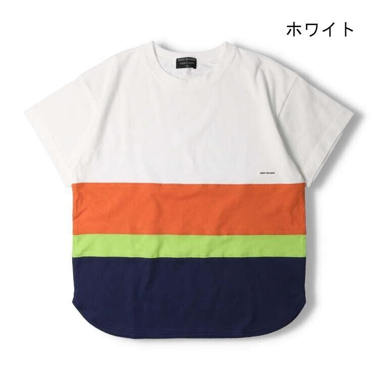 Daddy Oh Daddy 配色切替半袖Tシャツ