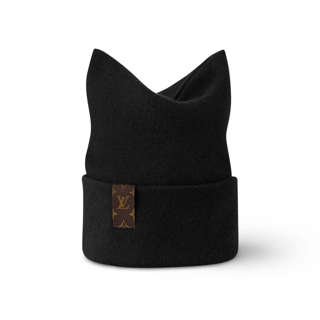 LOUIS VUITTON ビーニー･LV スクエア