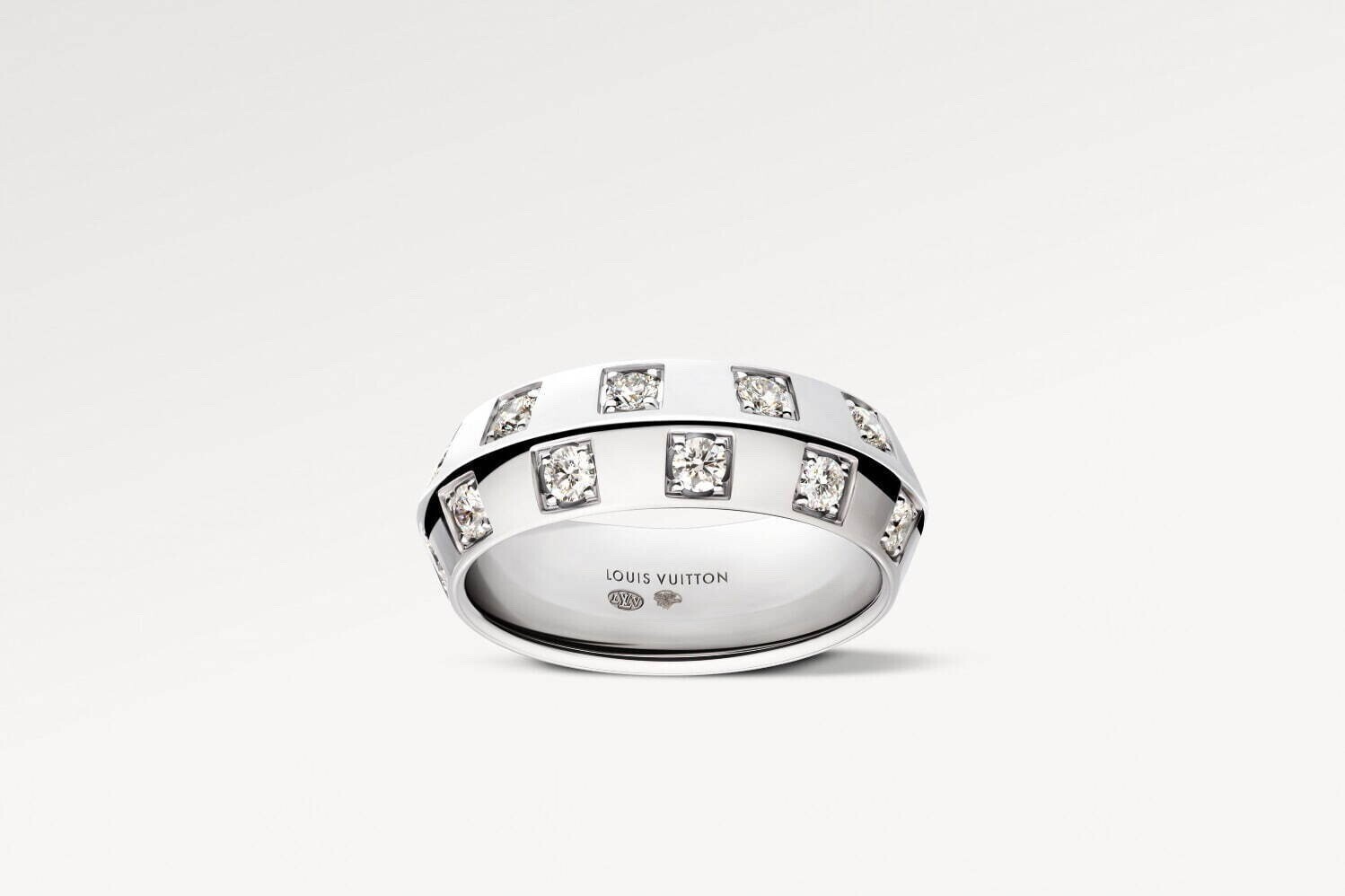 LOUIS VUITTON リング WG×Dia (7mm)