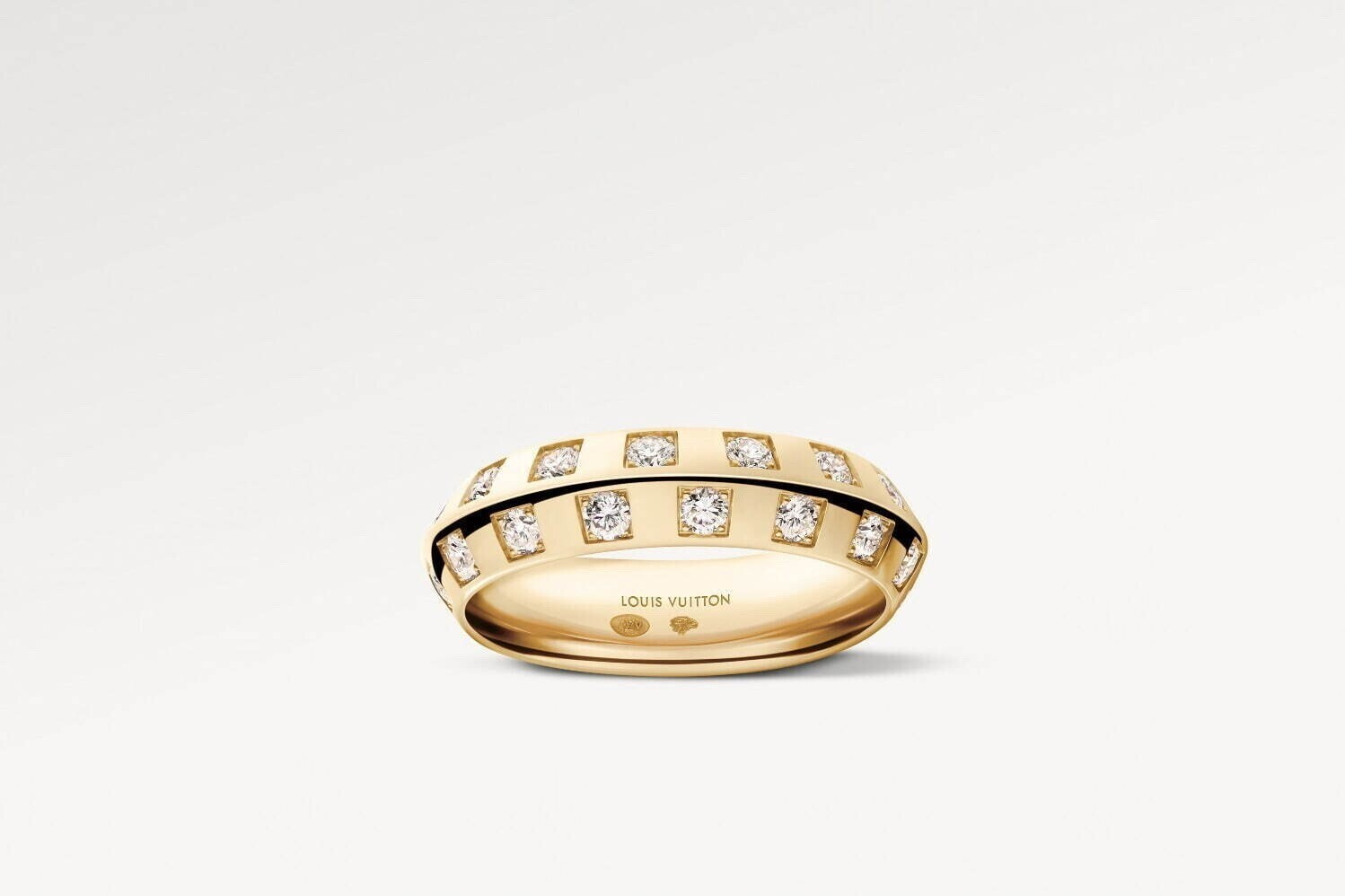 LOUIS VUITTON リング YG×Dia (5.5mm)