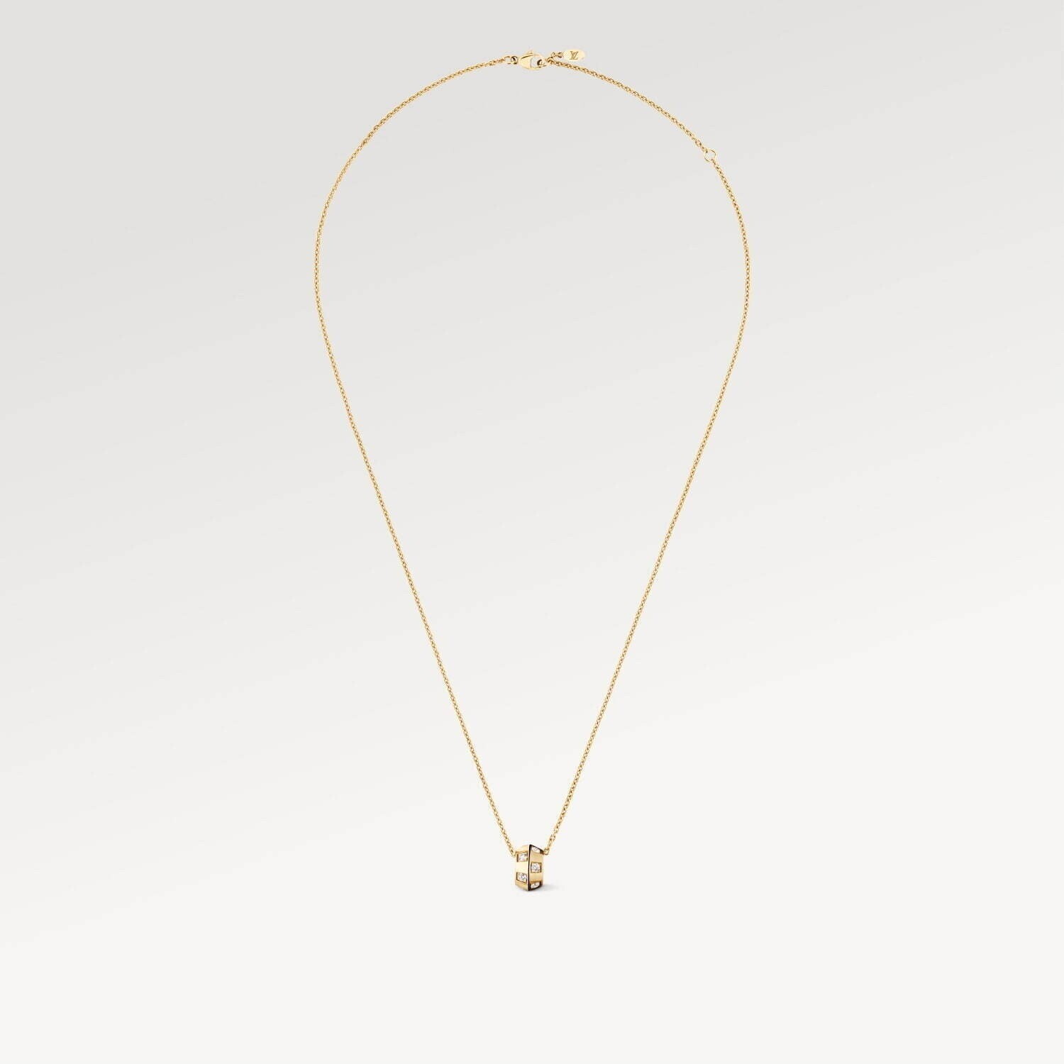 LOUIS VUITTON ペンダント YG×Dia