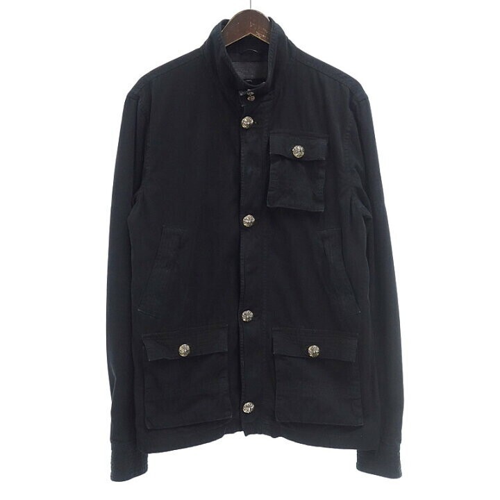 CHROME HEARTS CHERRY BOMB チェリーボム クロスボールボタンミリタリーブルゾン