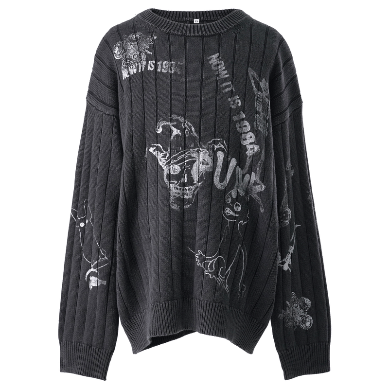 R13 Drop Needle Boyfriend Sweater