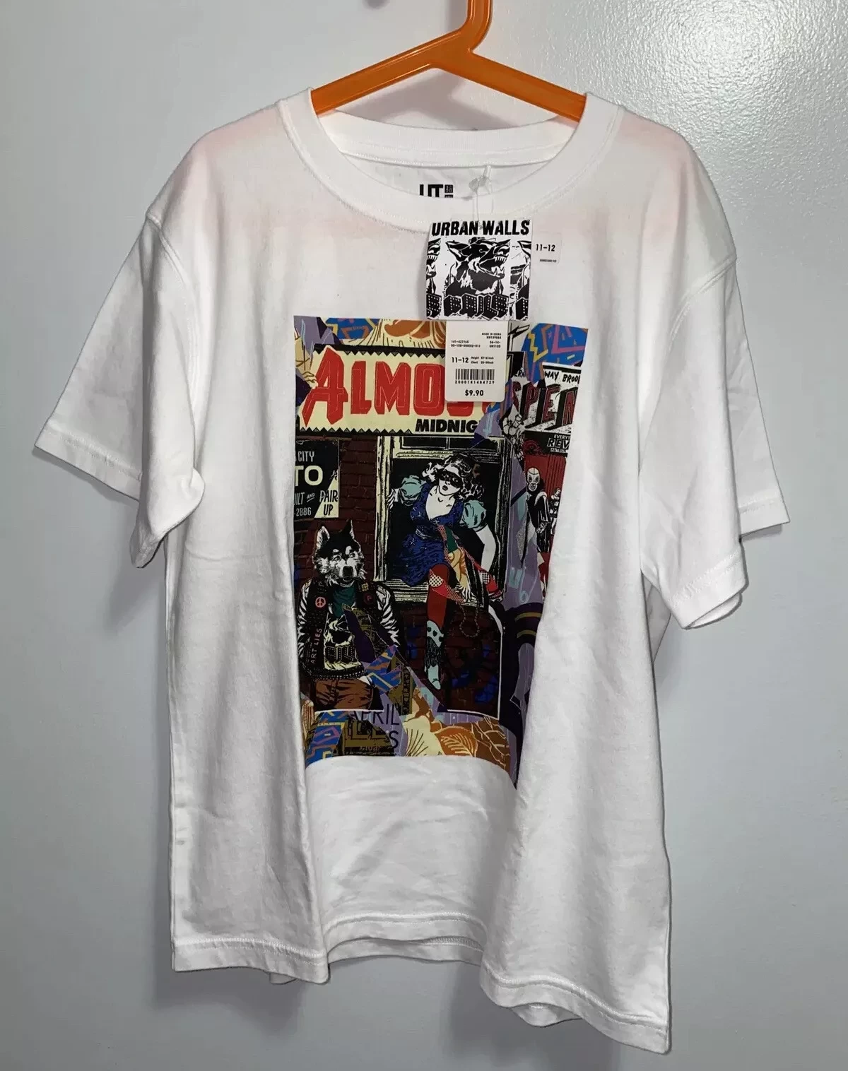 UNIQLO ユニクロ x アーバン ウォール x フェイル ボーイズ tシャツ