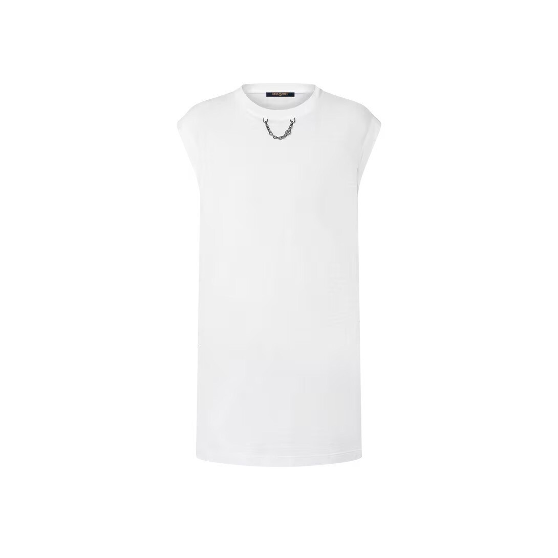 LOUIS VUITTON ショルダーTシャツドレス
