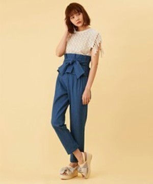 Honey Salon by foppish Honey Salon by foppishベルト付2wayパンツ