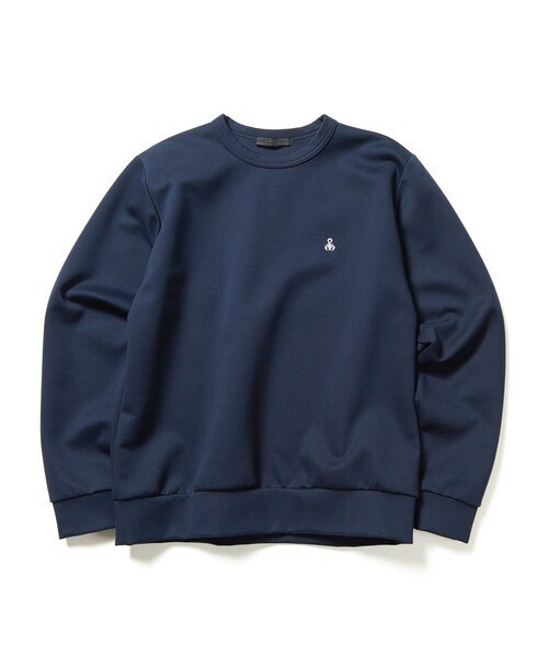 SOPHNET. COMPACT DOUBLE KNIT CREWNECK TOP