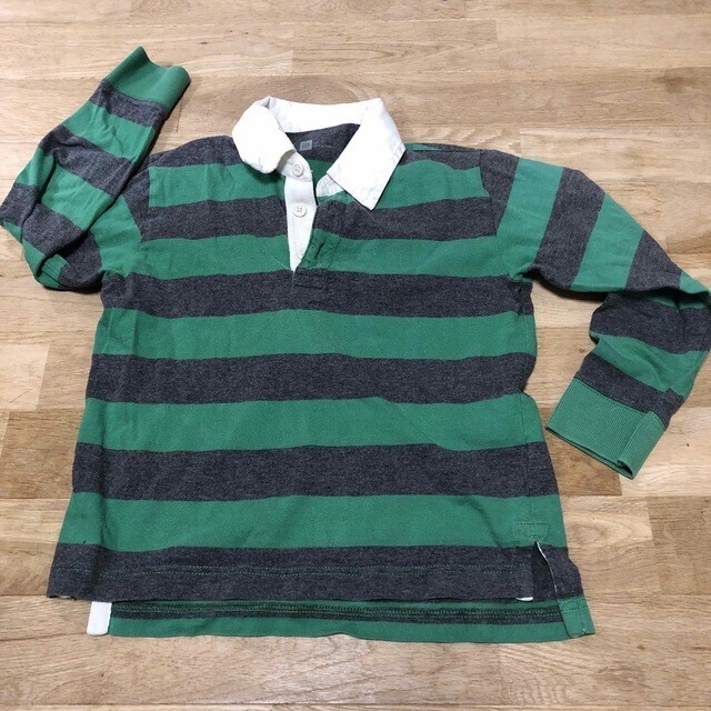 GAP ボーダーシャツ　襟付き