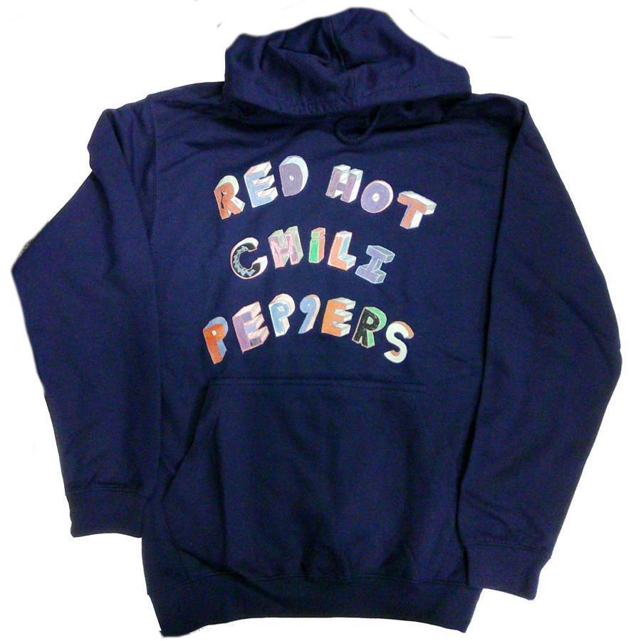 RED HOT CHILI PEPPERS 「COLOURFUL LETTERS」プルオーバーパーカー