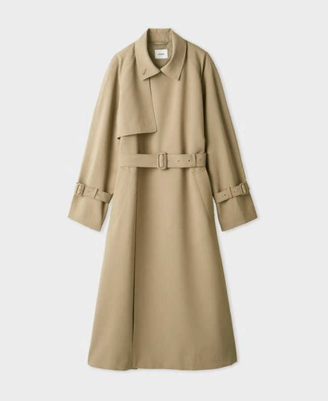 MIESROHE ロングトレンチコート