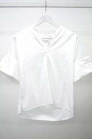 SHO KURASHINA H/S V NECK BLOUSE