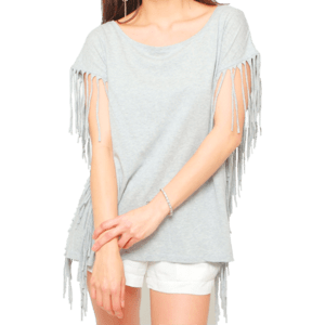 Vicente フリンジＴシャツ