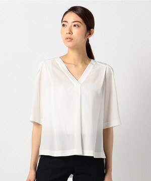 JOSEPH 【洗える】 ブラウス DRAPY SILK RILYS