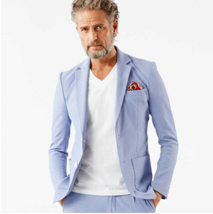 1piu1uguale3 travel jacket [sax]
