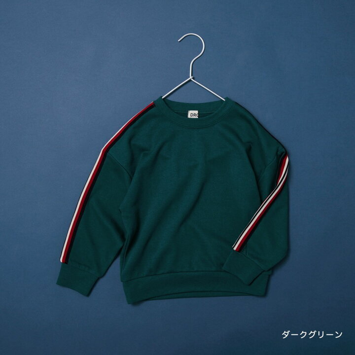 BRANSHES 袖ラインテープ使いトレーナー