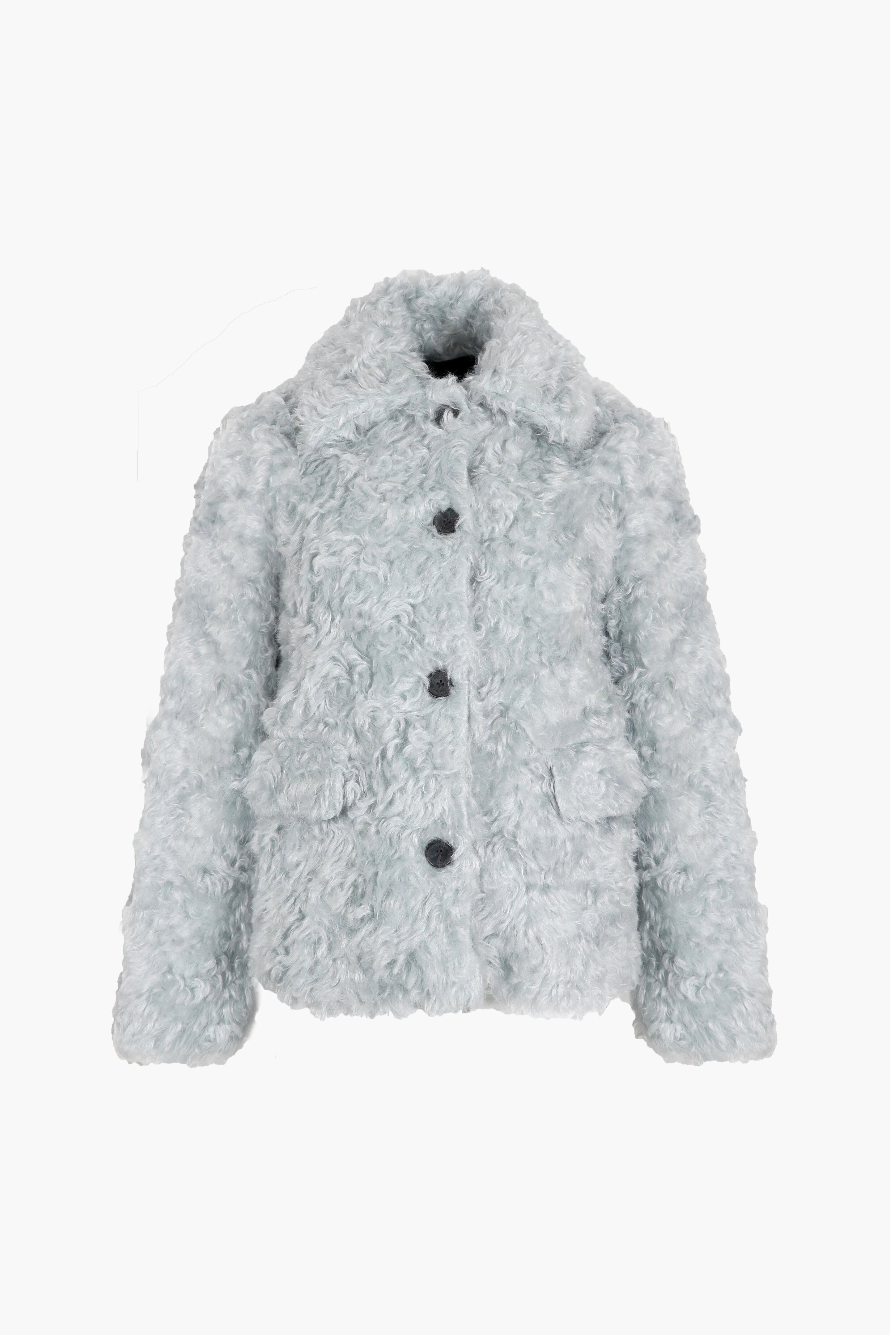 SANDY LIANG PERU JACKET IN ICE BLUE