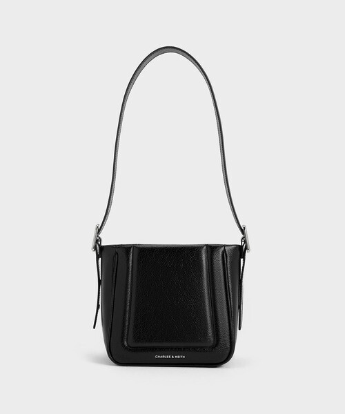 CHARLES & KEITH Petra ペトラ ボクシーバケットバッグ