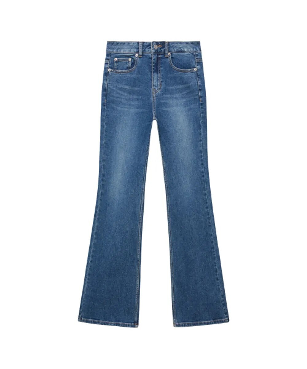 INSTANTFUNK Soft bootcut denim pants