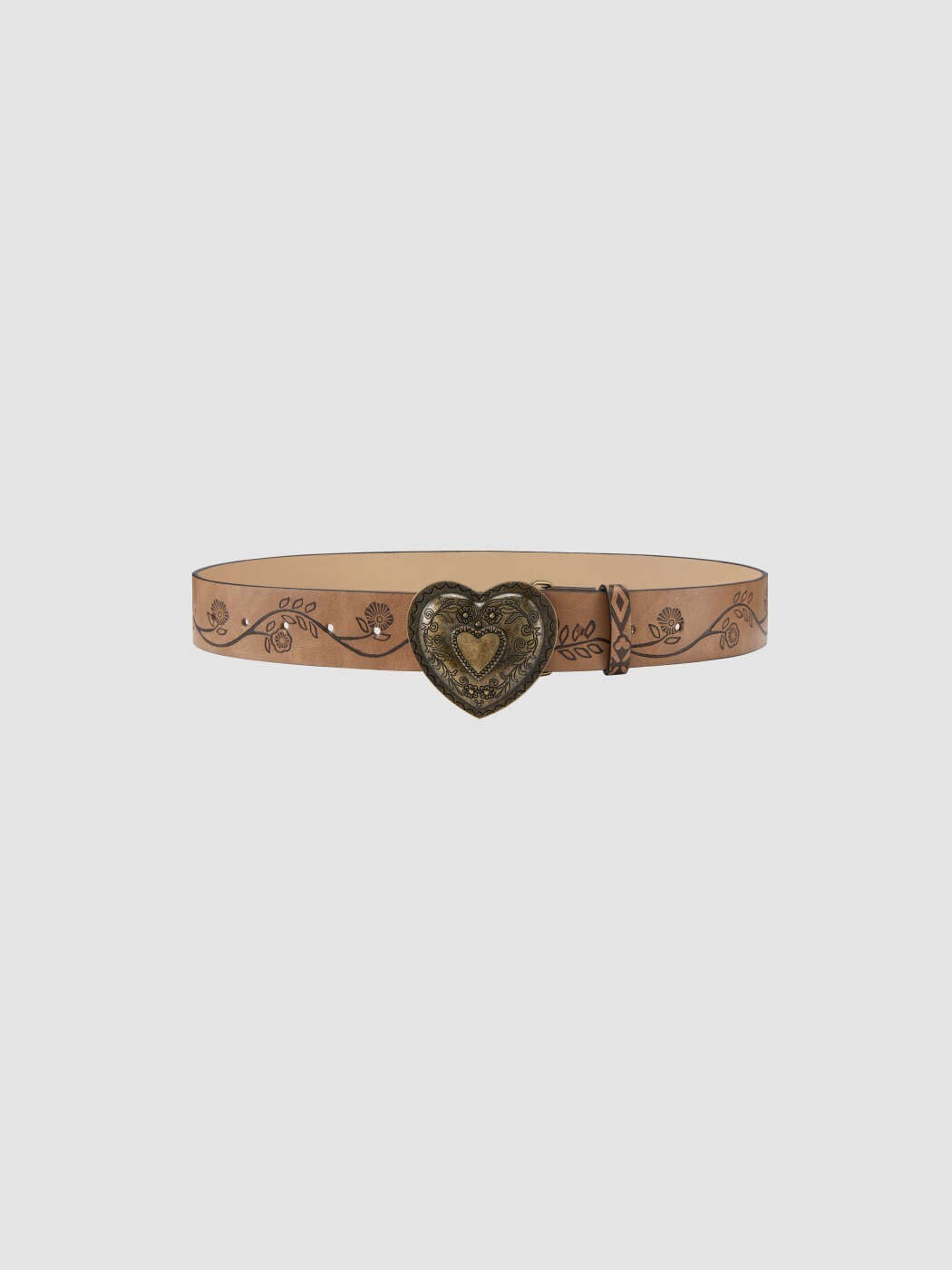 CIDER HEART DESIGN BUCKLE BELT