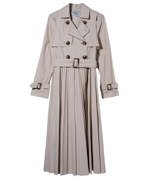 eimy istoire pleated trench 2way coat