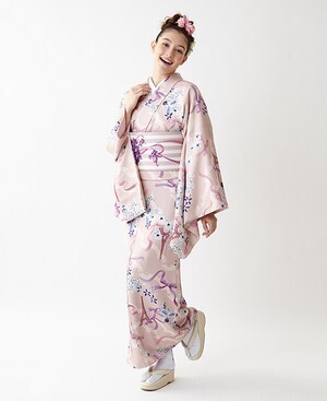 三松 半幅帯「私とらん」