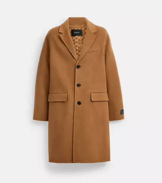 COACH ダブル フェイス ウール コート