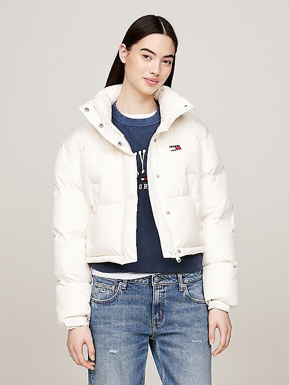 TOMMY HILFIGER Back Graphic Alaska Down Puffer Jacket