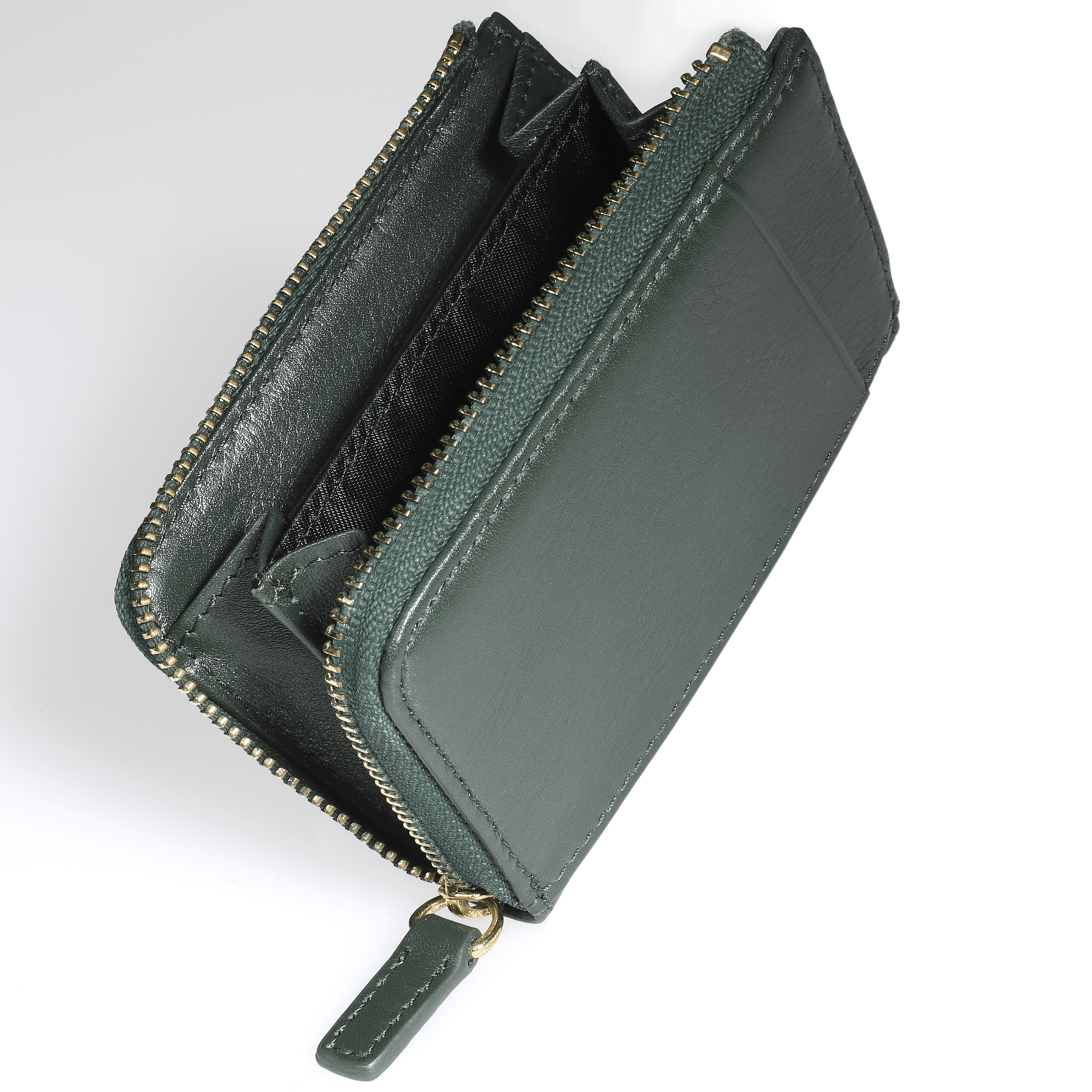 BLUE SINCERE（ブルーシンシア） 小銭入れ RFID 本革 タンニン鞣し メンズ スキミング防止 ファスナー コインケース 財布 薄型 大容量 カード5枚収納 L字ファスナー ギフトボックスセット / CC7