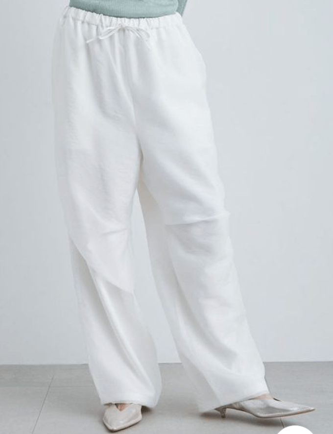 MIESROHE シアーコンフォートパンツ