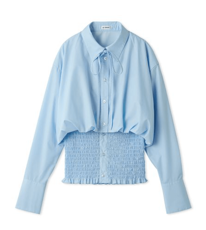 Lily Brown ベアトップセットバルーンシャツ
