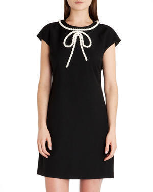 Ted Baker London Temberl Beaded Bow Tunic
