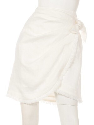 AULA AILA FLAT LINEN SKIRT