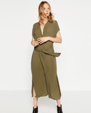 ZARA スリットロングチュニック