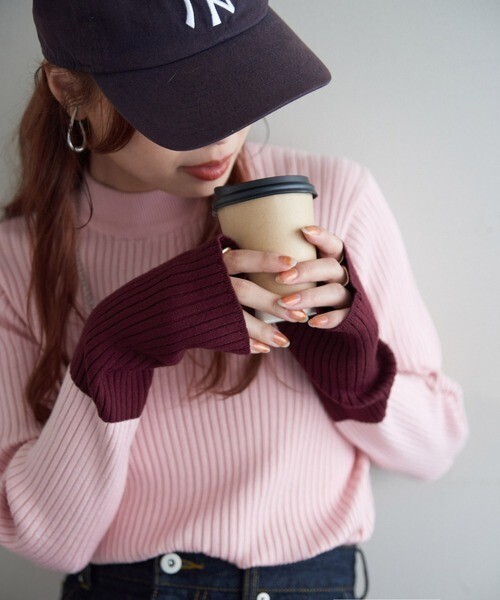 未使用 多部未華子着用 miette ボーダーT 対岸の家事 パープル スリット 未使用 多部未華子着用 miette ボーダーT 対岸の家事 パープル
