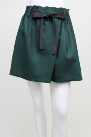 trois 【T53-3744】trois/ラップスカート風ショートパンツ