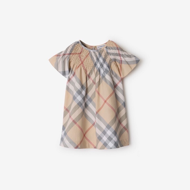 BURBERRY チェックコットンドレス