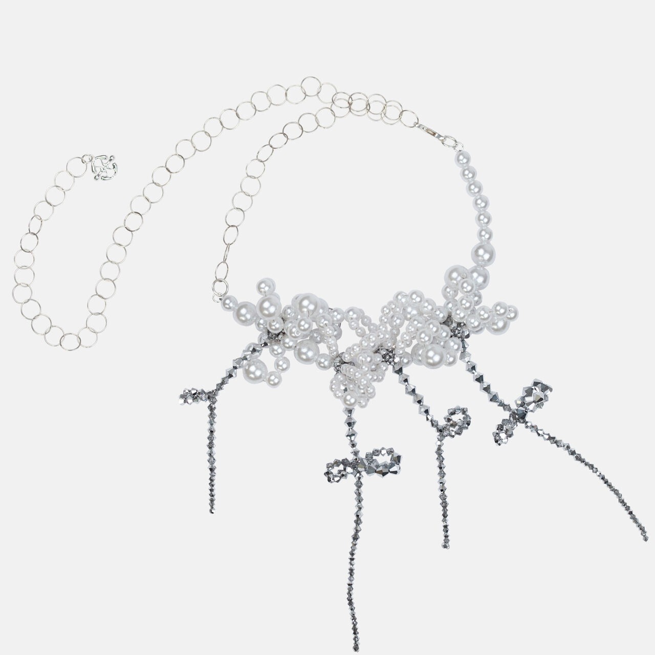 HELENATHULIN GYPSOPHILA ARGENTA NECKLACE/BELLY CHAIN