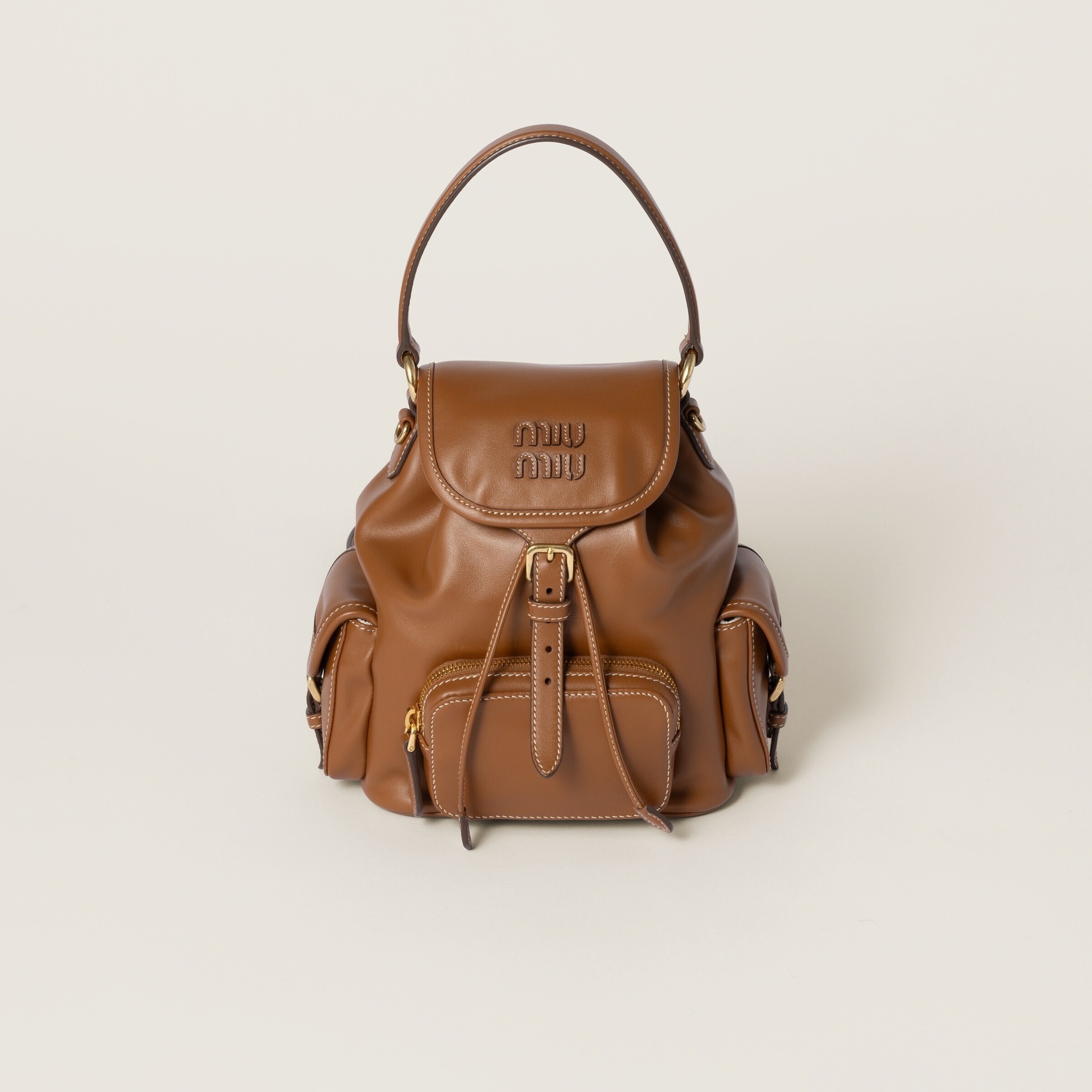 Miu Miu レザー バックパック
