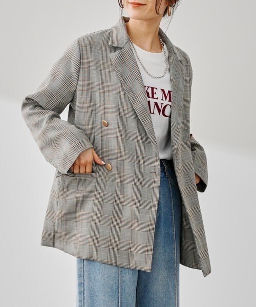 永野芽郁さん着用 Wool100% Check Jacket TODAYFUL TODAYFUL(トゥデイフル) / Life's online store（ライフズ