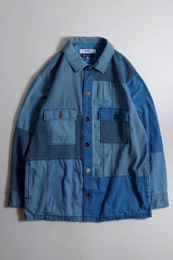 FDMTL PATCHWORK SHIRT JACKET 3YR WASH