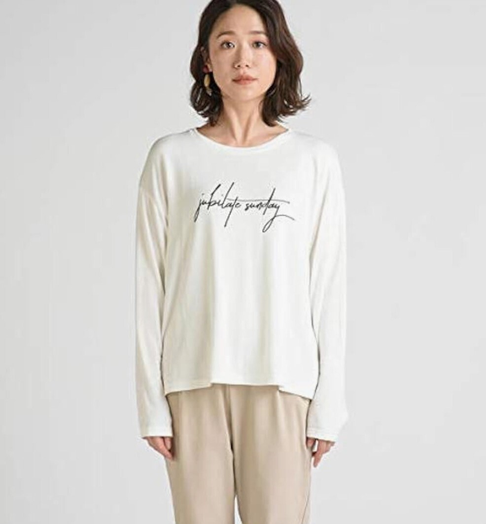 LIPSTAR Willful by ストレッチミニ裏毛ロゴTシャツ