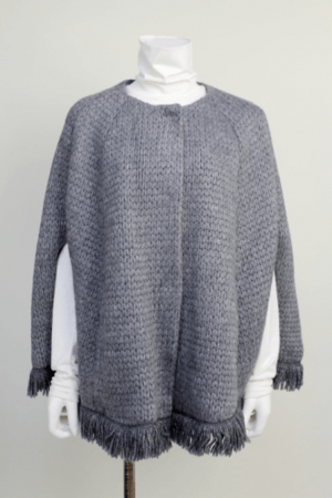 trois 【T53-3309】trois / ニットケープ