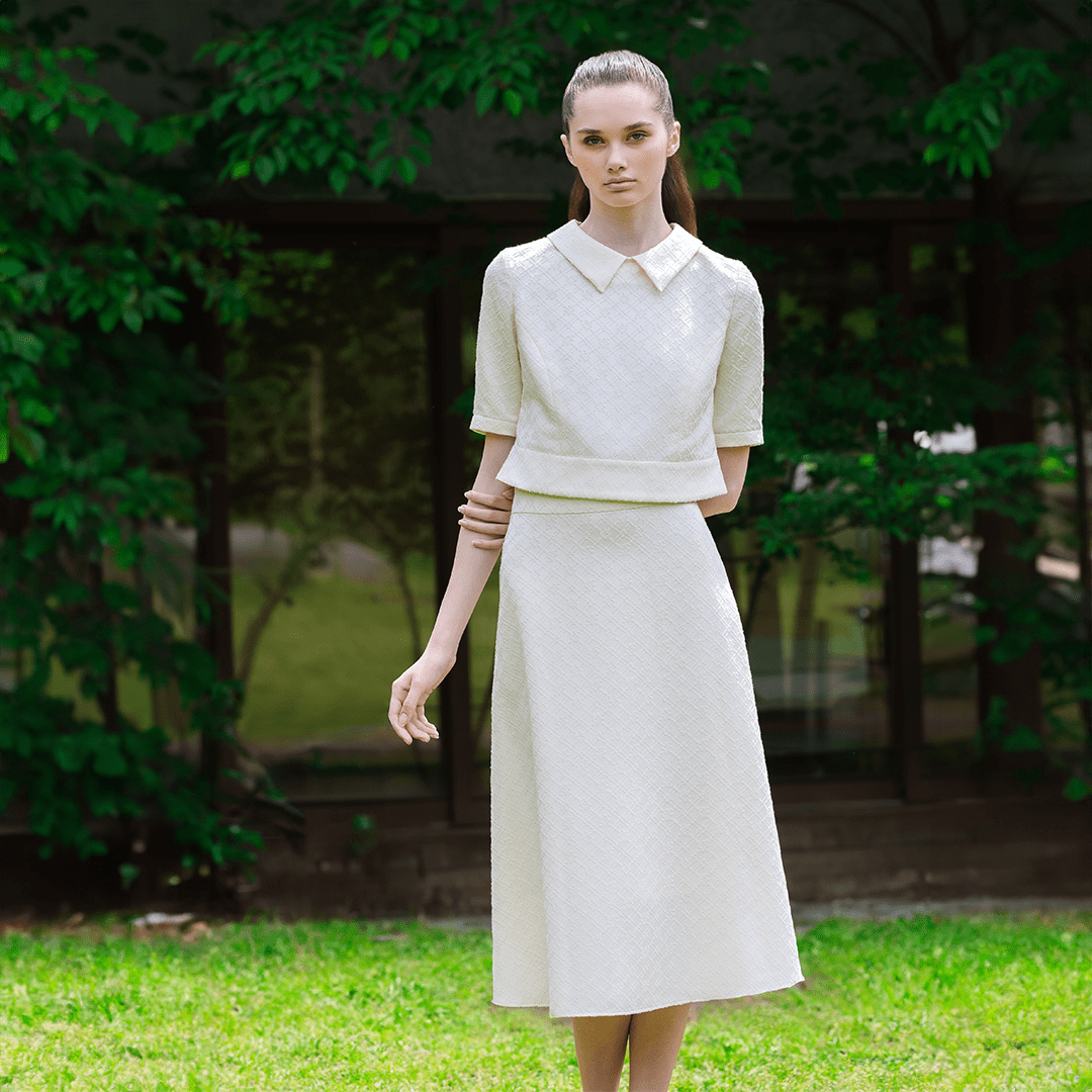 RUMARRY Flare Skirt