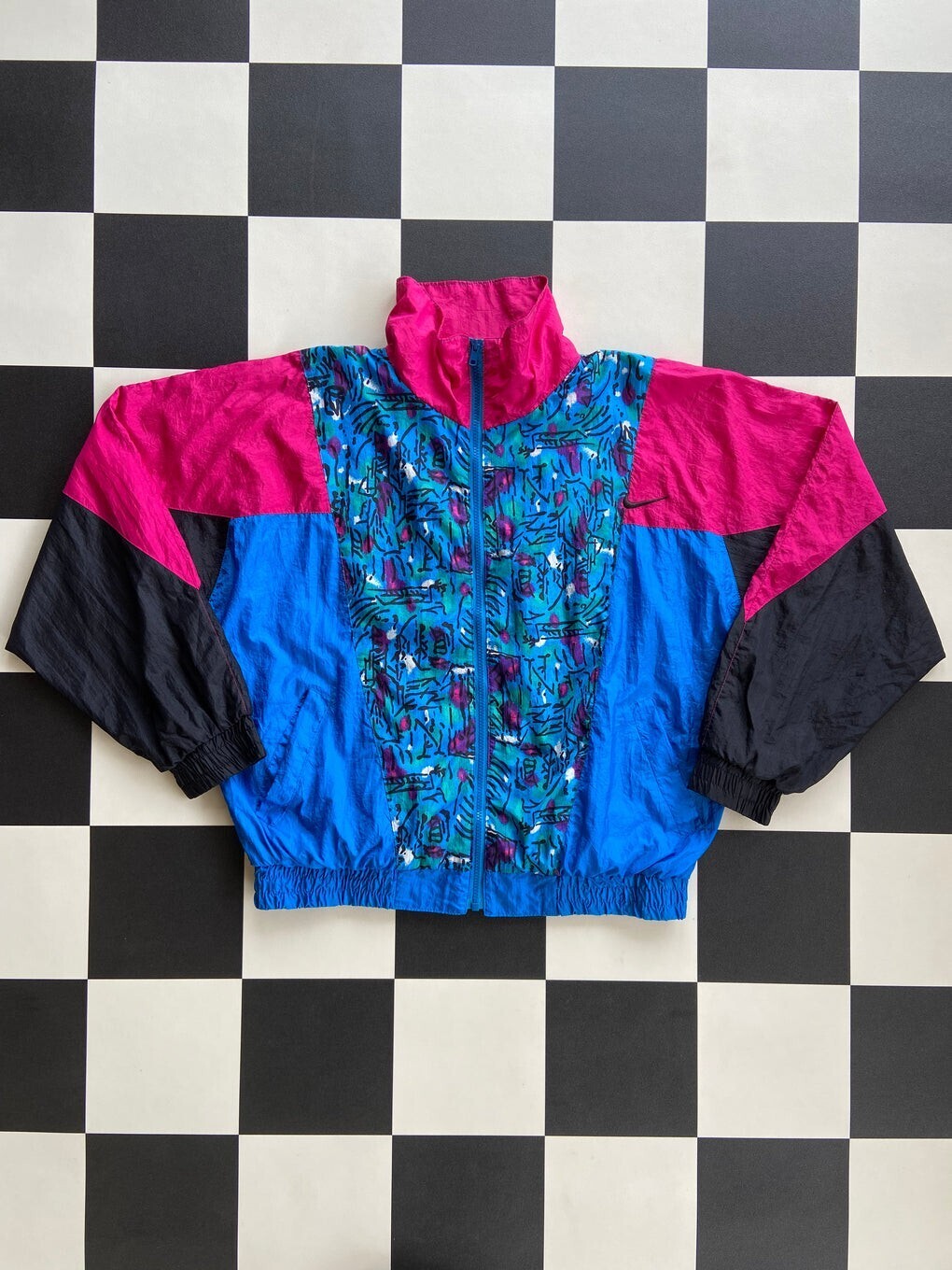 NIKE Vintage 90s Nike 'Thundercat' Sports Jacket