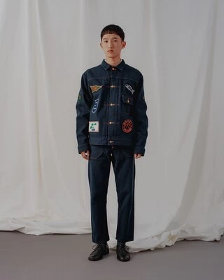 チャオパニック　なにわ男子大橋和也さん着用　デニムベスト チャオパニック なにわ男子大橋和也さん着用 デニムベスト