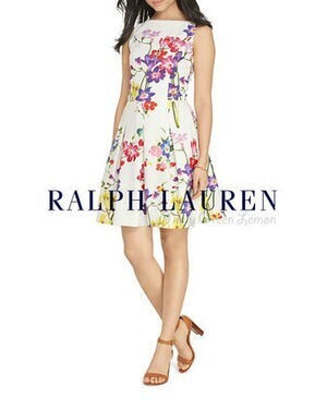 Ralph Lauren フローラル ワンピース